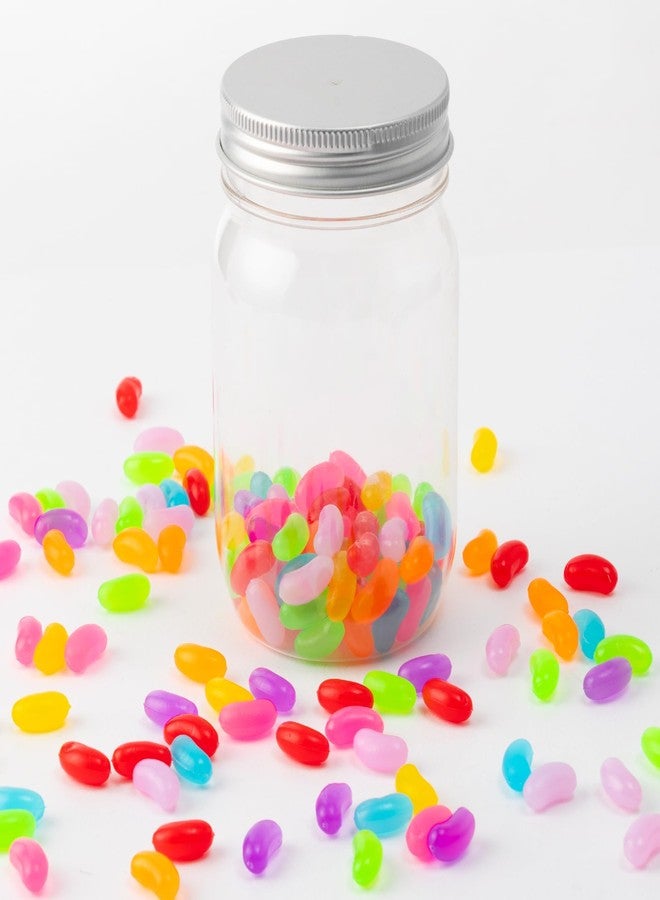 BkeeCten 150pcs Miniature Fake Jelly Beans Easter Decor, Mixed Colors Fake Candy Resin Charms, Cute Simulated Jelly Beans for Easter Egg Hunt Activity Spring Craft Supply Basket Decoration-0.6" x 0.3" - Image 4